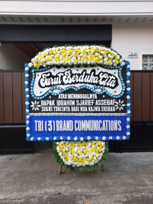 Papan Bunga Duka di Pondok Ranggon